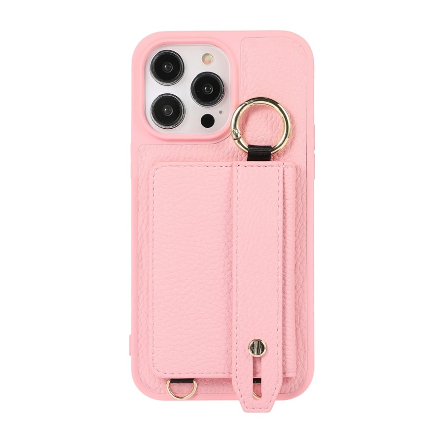CarryPro – Leather Lanyard iPhone Wallet Case
