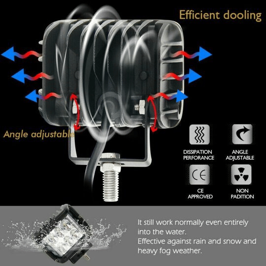 BlazeBeam – Dual Color Strobe Pods