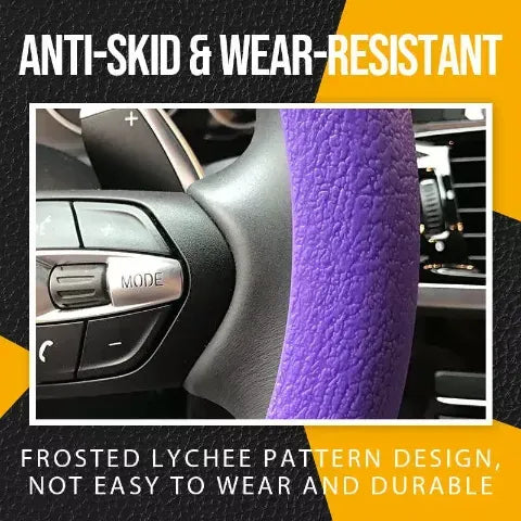DriveEase – Soft Touch Silicone Steering Cover