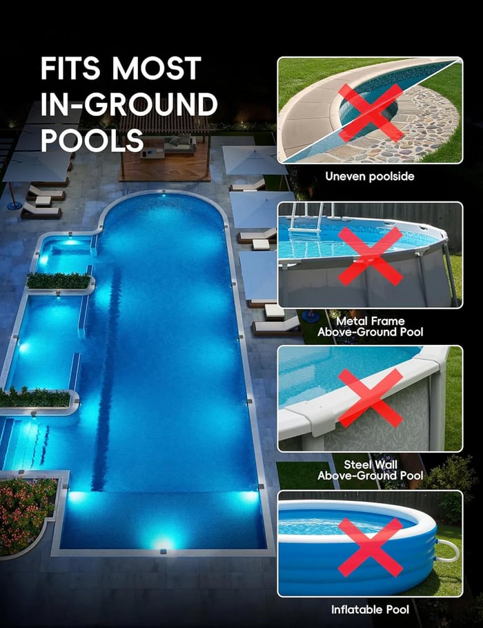 AquaGlow – Poolside Solar Light
