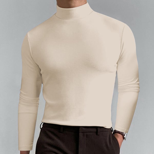 UrbanEdge – Stylish Mock Neck Tee