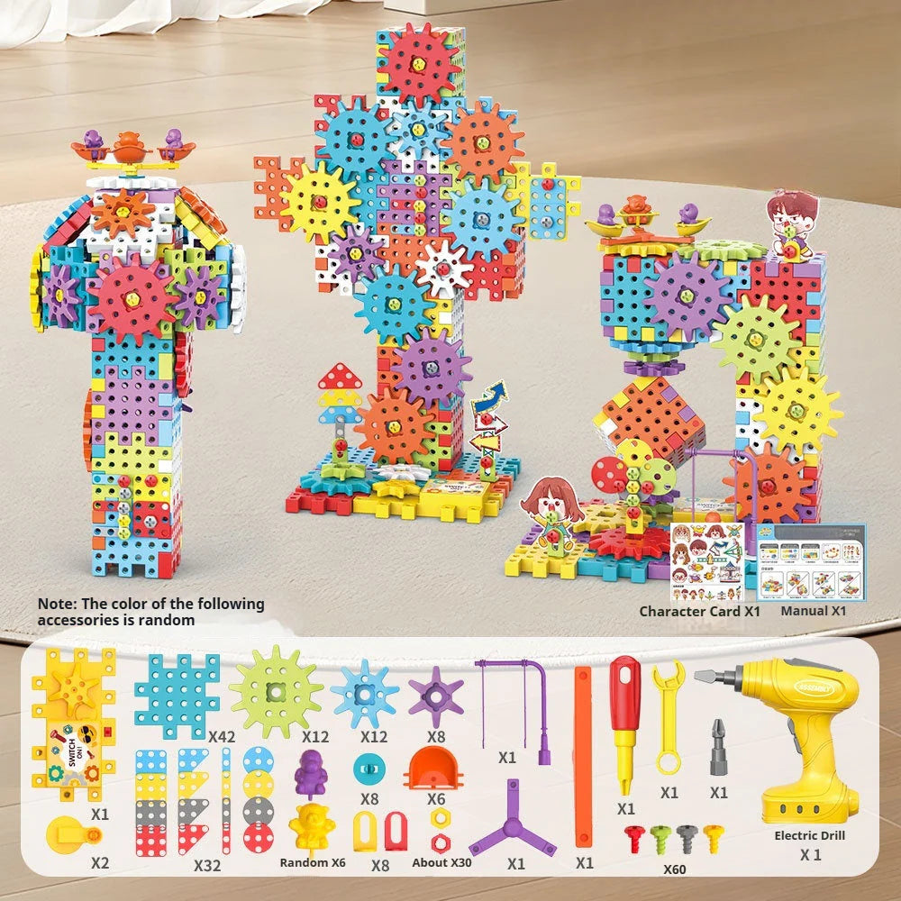 GearGlide – Electric Building Toy Set