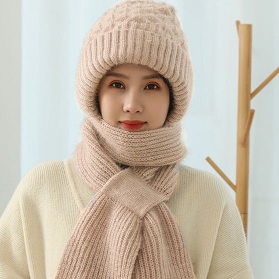 CozyShield – Ear Protecting Winter Scarf Hat