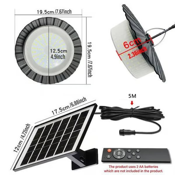 RaySense – Solar Pendant with Motion Sensor