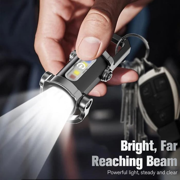 GlowKey – Mini Rechargeable Flashlight