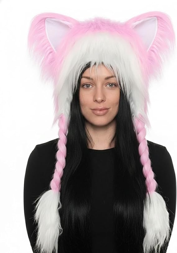 CuddlePaws - Soft Plush Winter Hat with Ear Flaps