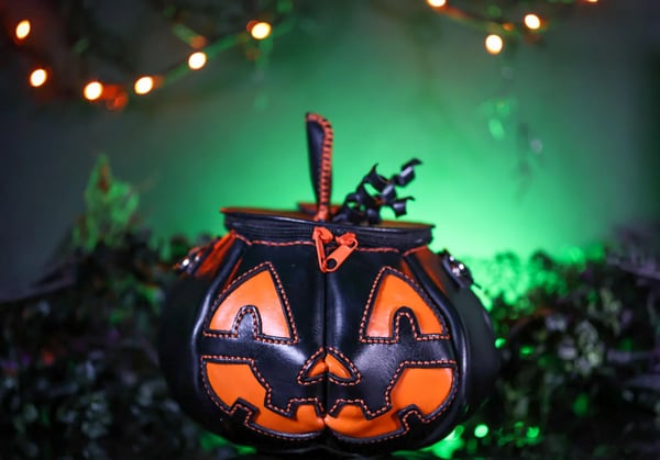 PumpkinCharm – Handmade Genuine Leather Pumpkin Bag