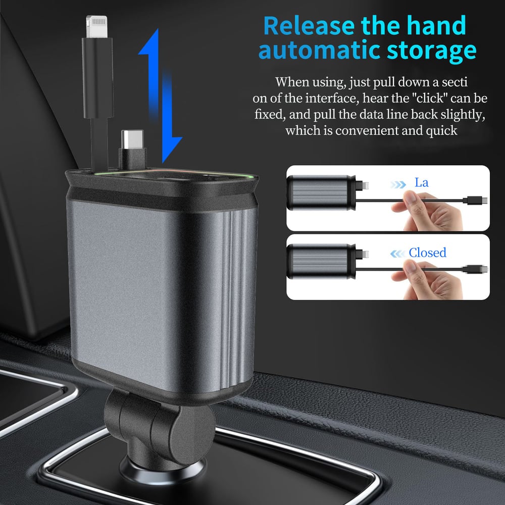 VoltMate | Ultimate 4-in-1 Car Charger
