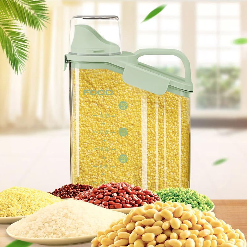 PortaStore | Ergonomic Airtight Food Storage Dispenser