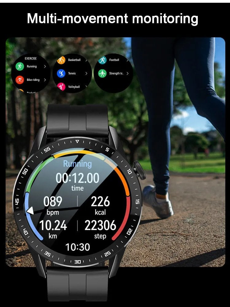VitaTrack – Blood Glucose Monitoring Bluetooth Watch