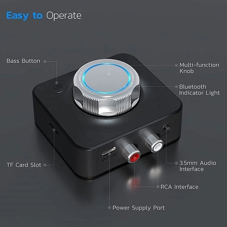 SonicEdge - Wireless Hi-Fi RCA Stereo Adapter