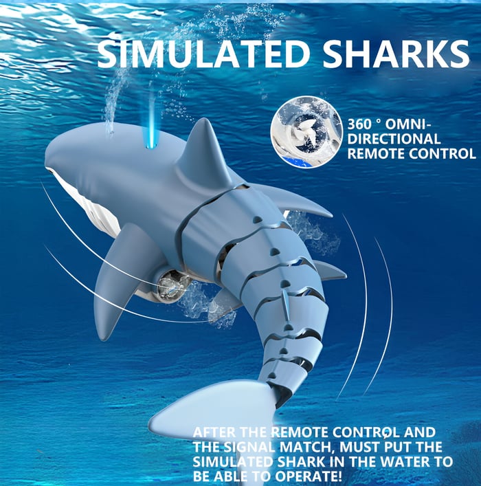 AquaPredator – Remote Control Shark Toy