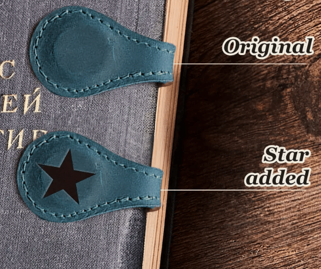 ReadLux - Stylish Leather Bookmark for Book Lovers