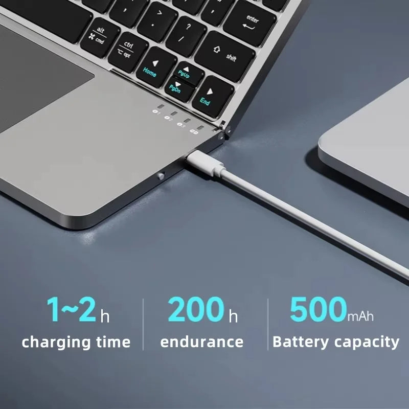 TouchFold | 2-in-1 Keyboard & Portable Stand