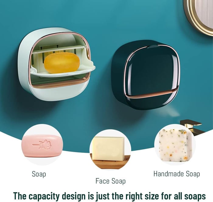 AquaLure – Elegant Soap Drain Holder