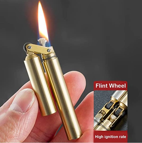 CopperIgnite – Classic Refillable Kerosene Lighter