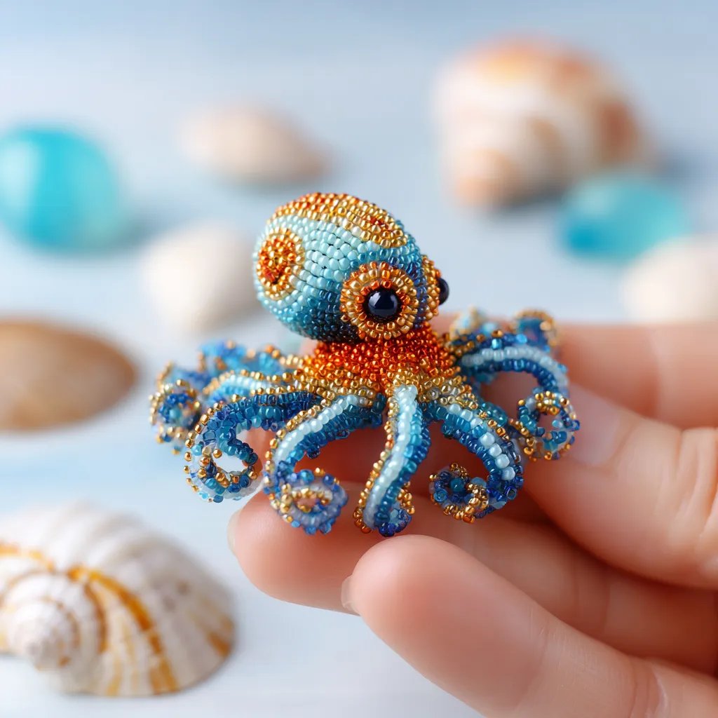 AquaStitch – Sparkling Octopus Craft Kit