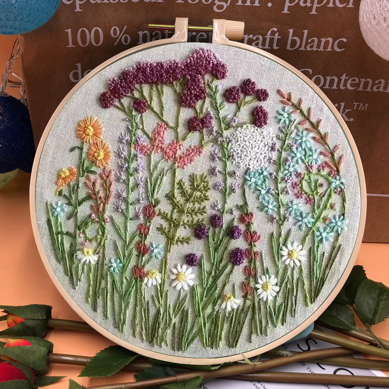BloomStitch - Botanical Hand Embroidery Kit