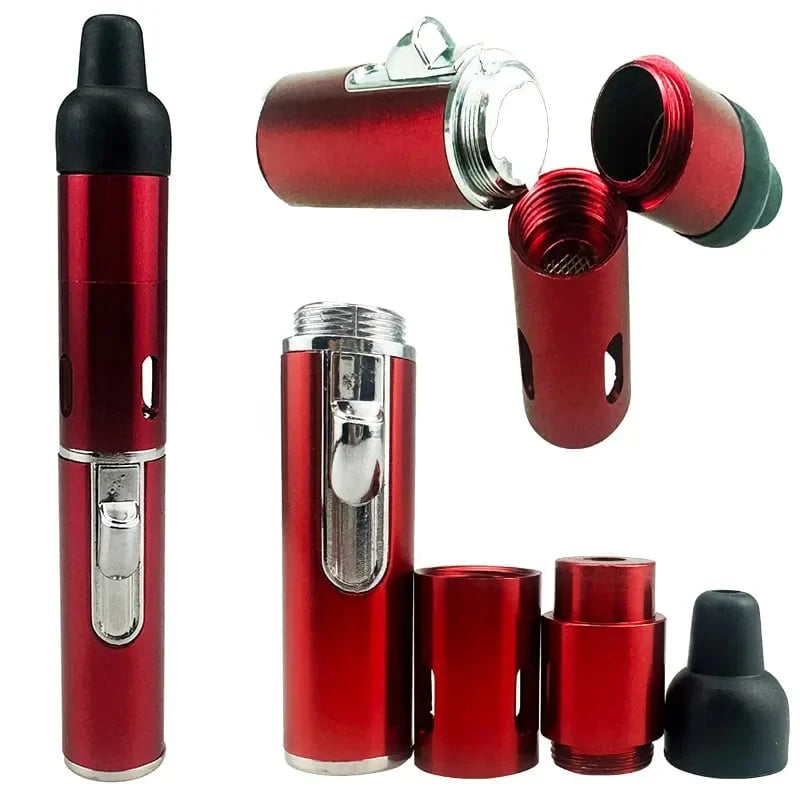 FlameCraft – Windproof Butane Pipe Lighter