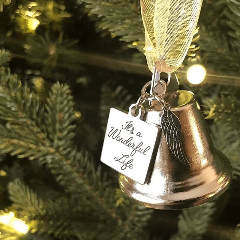 HeavenBell – Angel Wings Memorial Christmas Ornament