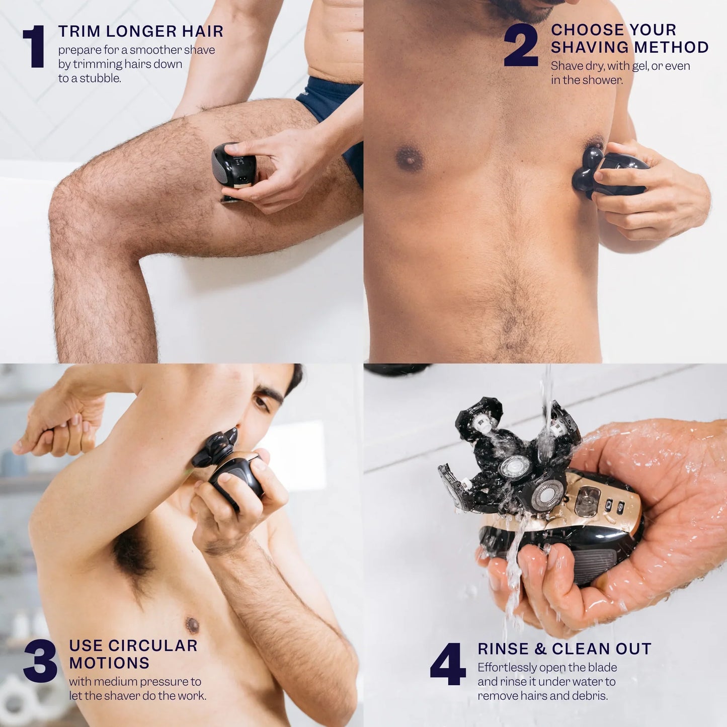 GlidePro – Complete Body Shaving System
