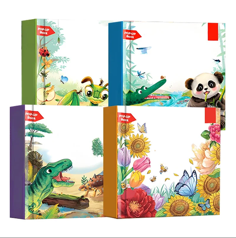 WildTales - 3D Pop-Up Adventure Books for Kids