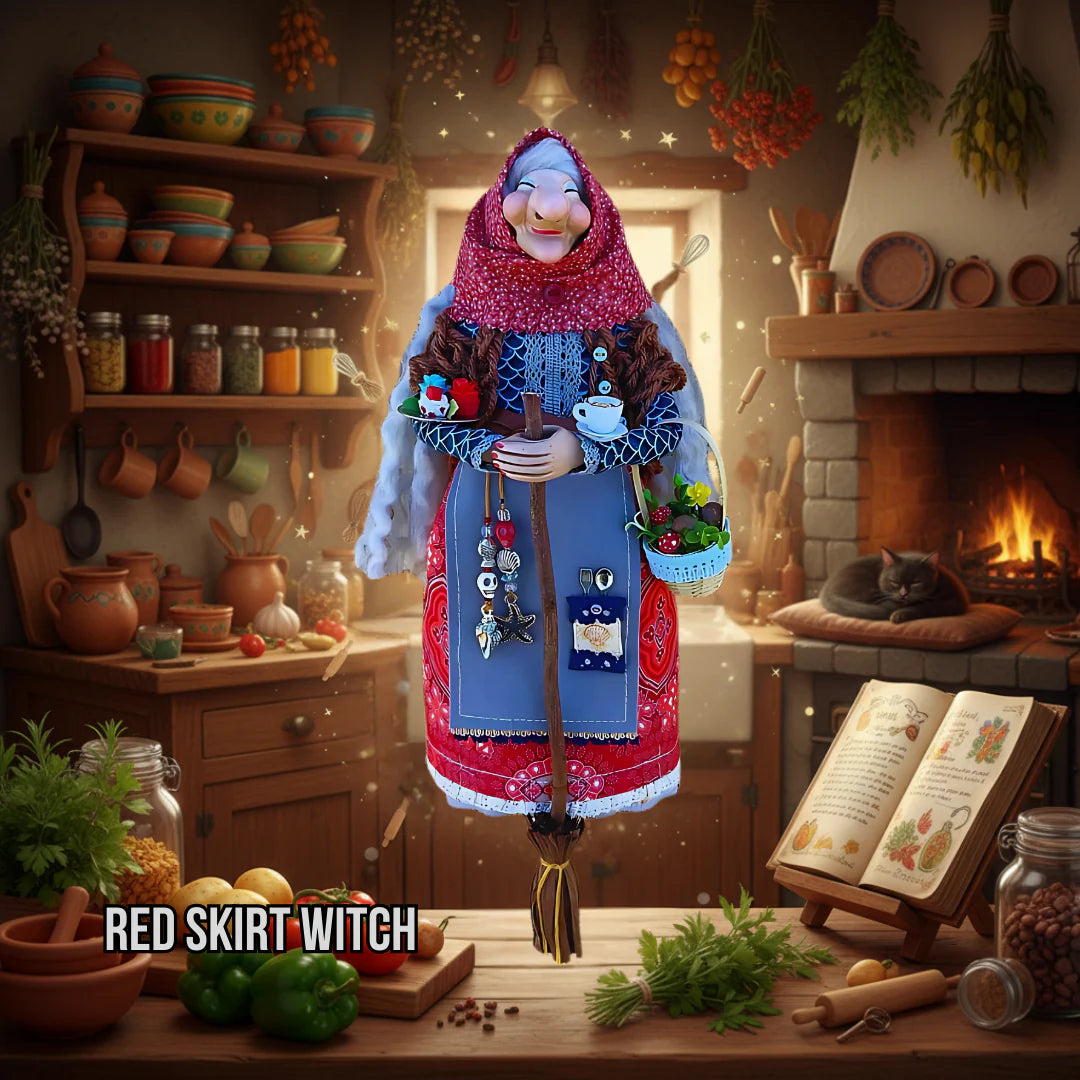 CharmHaven – Handmade Kitchen Witch for Good Luck