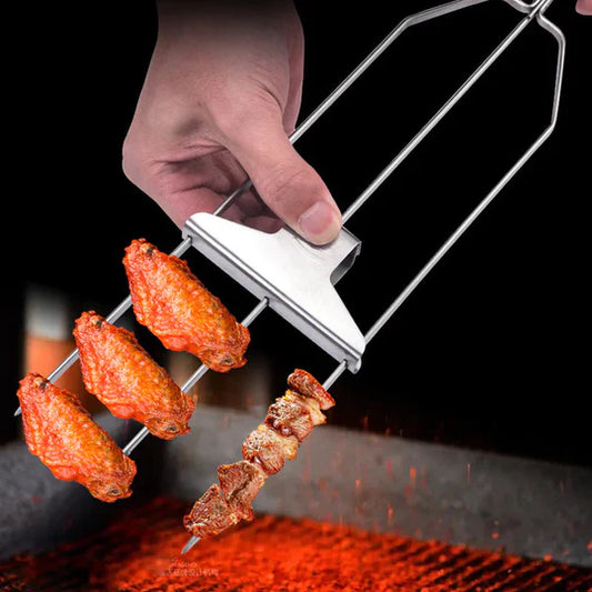GrillMaster - Barbecue 3 way Grill Skewers