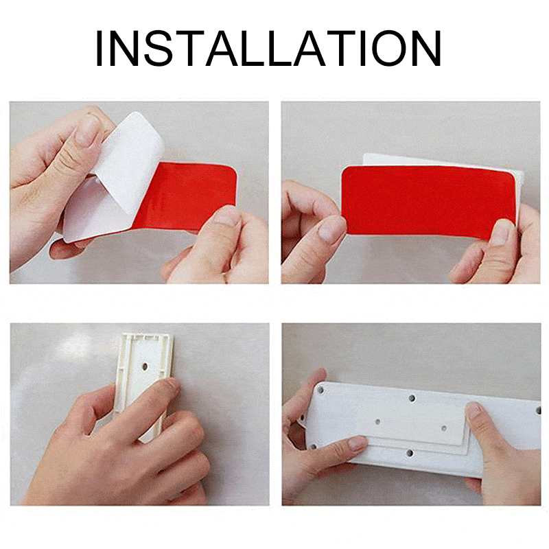 WallGrip - Adhesive Socket Holder for Effortless Mounting