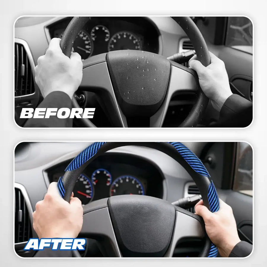CarbonCommand - Premium Silicone Steering Cover