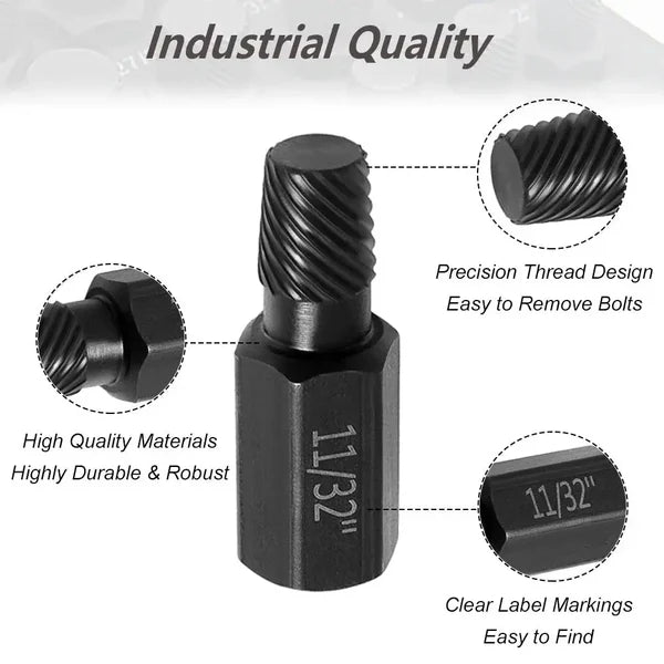 TwistOut – Hex Socket Broken Screw Removal Tool