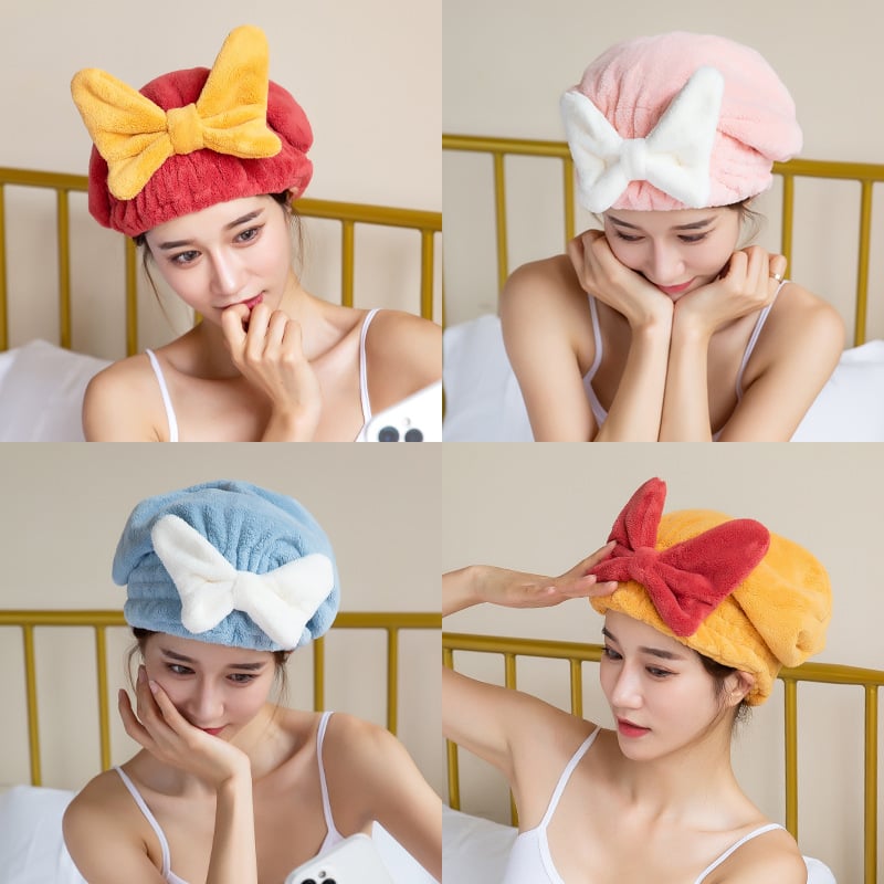 VelvetDry - Gentle Quick-Dry Microfiber Hair Wrap