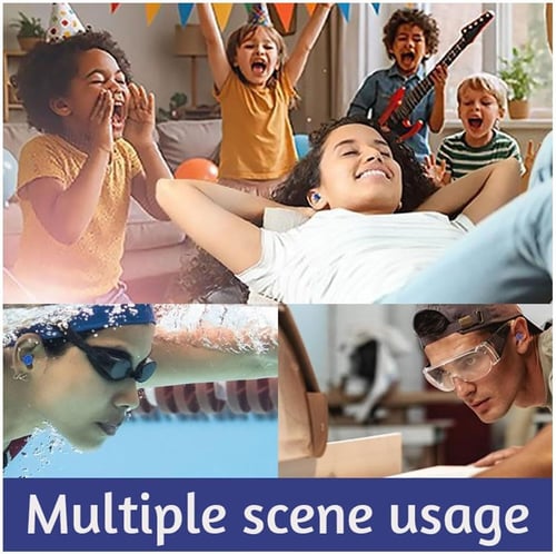 EarFlex – Inflatable Noise-Blocking Earplugs
