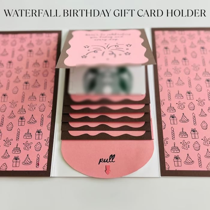 MerryNotes – Handcrafted Christmas Gift Card Booklet