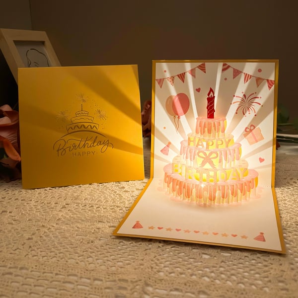 JoyFold - 3D Birthday Pop Up Card
