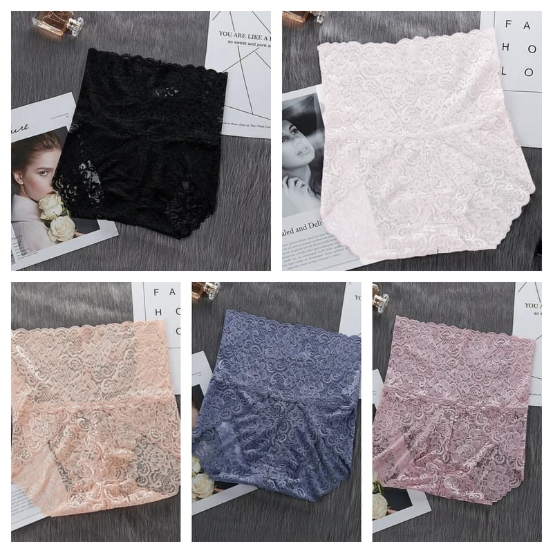 FéminaBloom – Graceful High Waist Panties