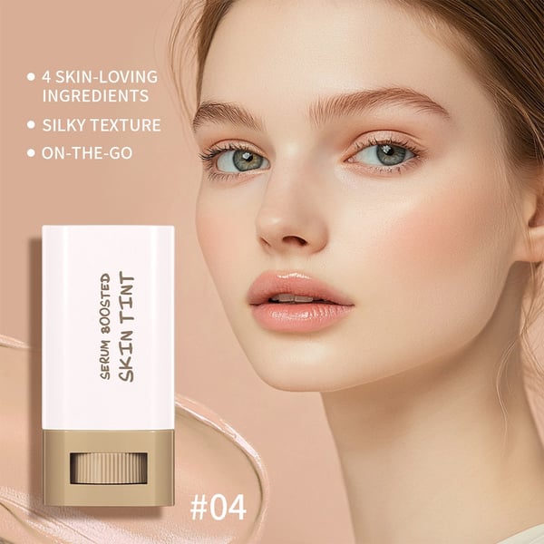 GlowVeil – Serum Infused Skin Tint Stick for Radiant Coverage