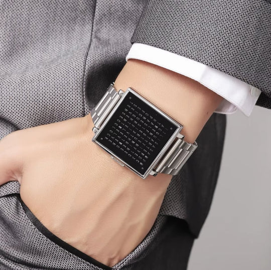 LexoTime - Unisex Textual Watch