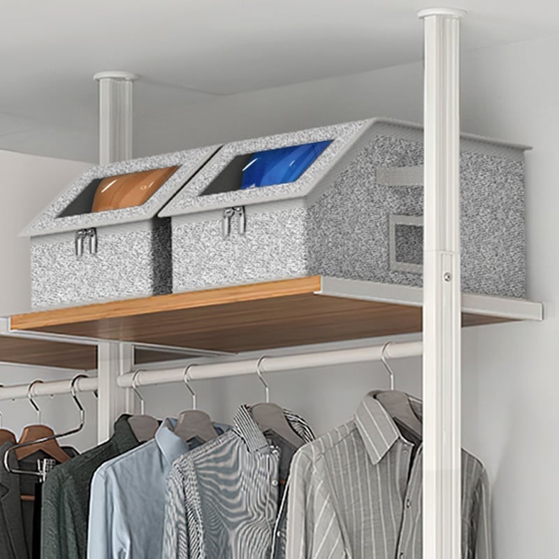 Multifunctional Foldable Dust Hat Storage Box