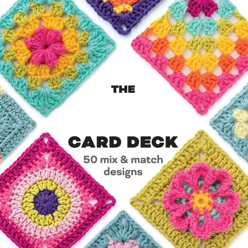 StitchCraft – Granny Square Crochet Card Set