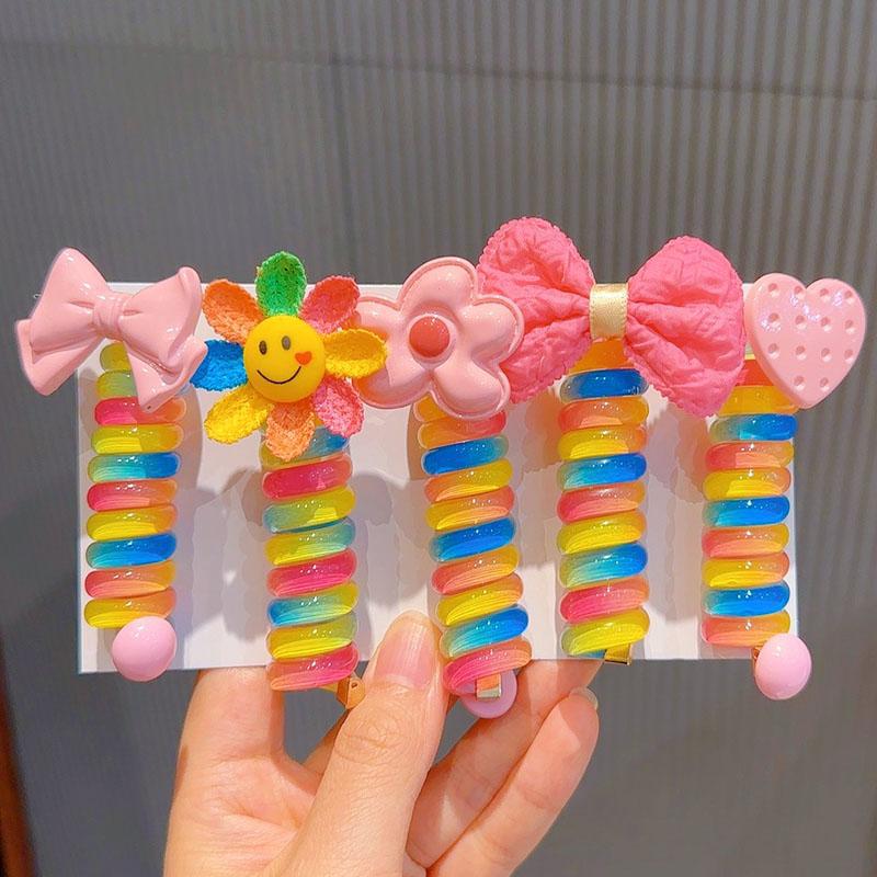 TwistyBloom – Colorful Spiral Hair Bands