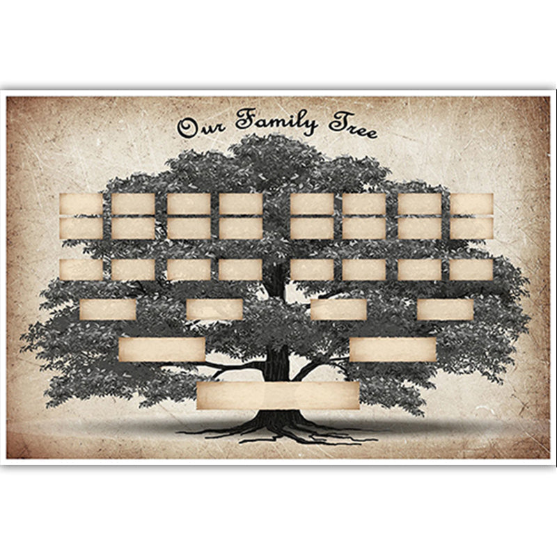 Tree of Life - Multi-Generation Heritage Display