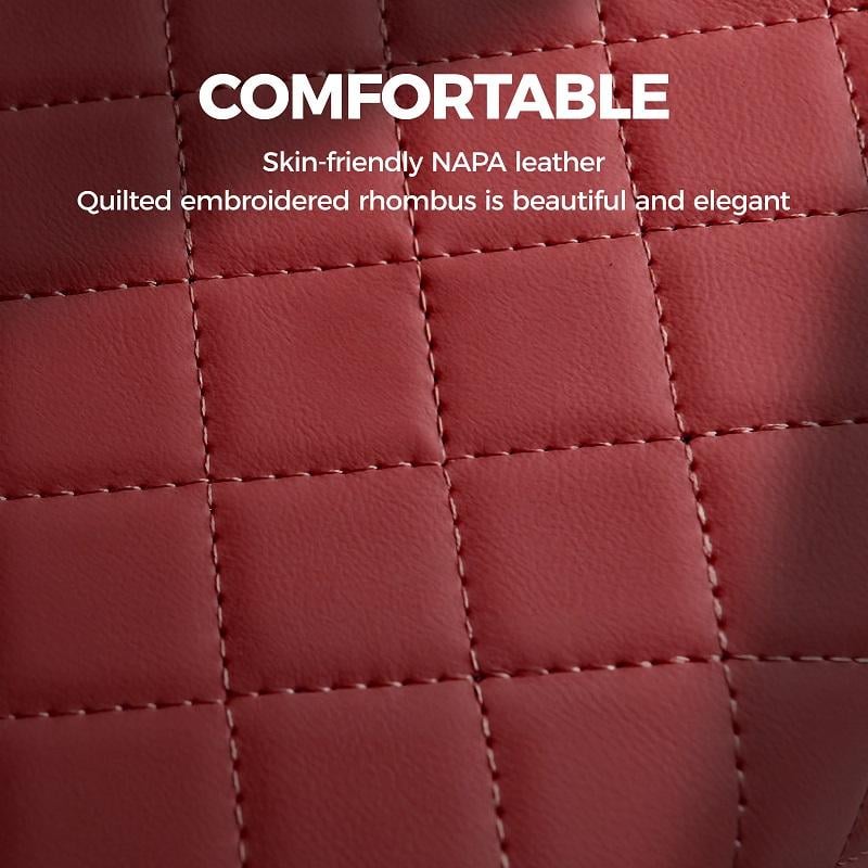 DriveLux – PU Leather Armrest Mat