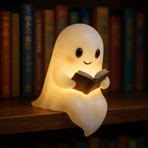WhimsyGhost – Soft Glow Reading Lamp