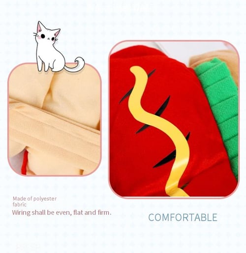 PawBun – Adorable Hot Dog Outfit for Pets