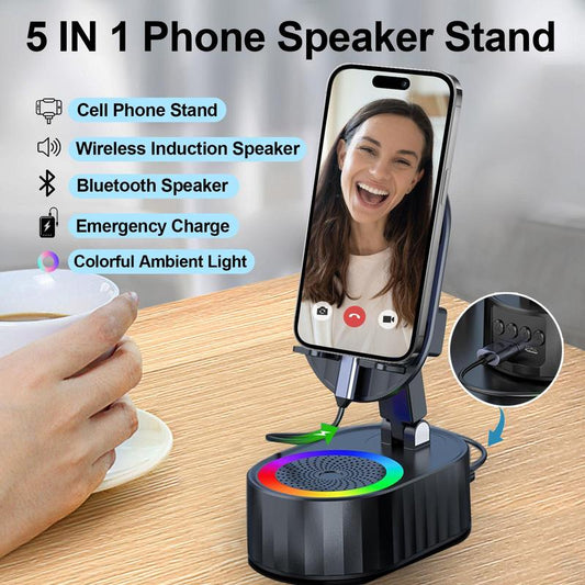 VibeStation - Automatic Sound & Charging Stand