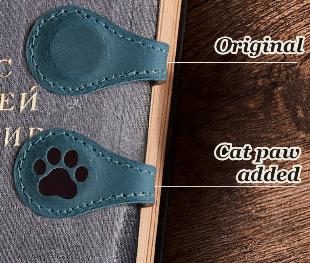 ReadLux - Stylish Leather Bookmark for Book Lovers