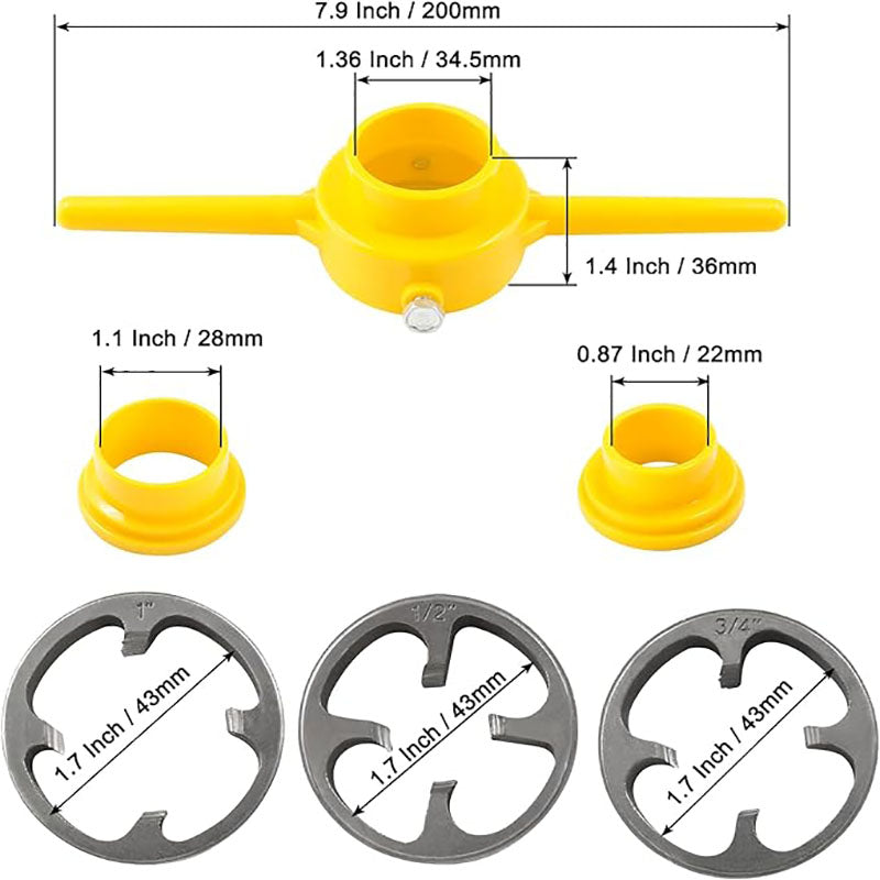 AquaLink – Pipe Thread & Connector Set