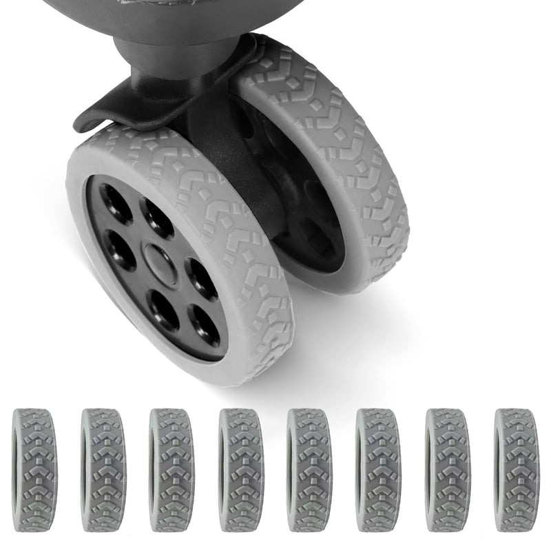 RollSafe – Durable Luggage Wheel Covers