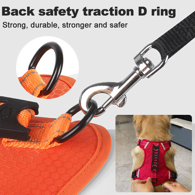 HappyTrek - Front-Leash Control Harness for Dogs